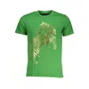 Cavalli Class White Cotton T-shirt In White