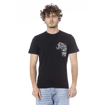 Cavalli Class Black Cotton T-shirt