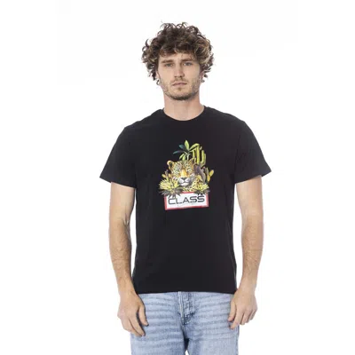Cavalli Class Cotton Men's T-shirt In Black