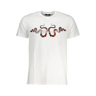Cavalli Class Cotton Men's T-shirt In White