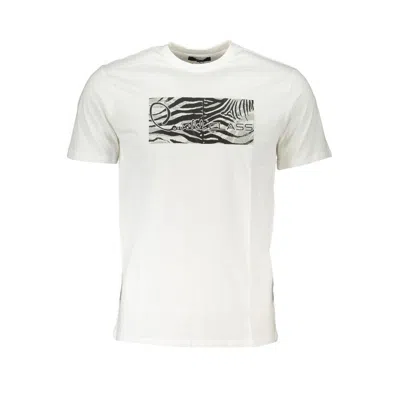Cavalli Class White Cotton T-shirt
