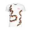Cavalli Class White Cotton T-shirt In White