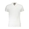 Cavalli Class White Cotton Polo Shirt In White