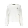 Cavalli Class White Cotton Sweater In White
