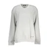 Cavalli Class Gray Cotton Sweatshirt In Gray