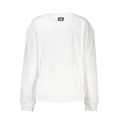 Cavalli Class Cotton Women Women's Sweatshirt In White