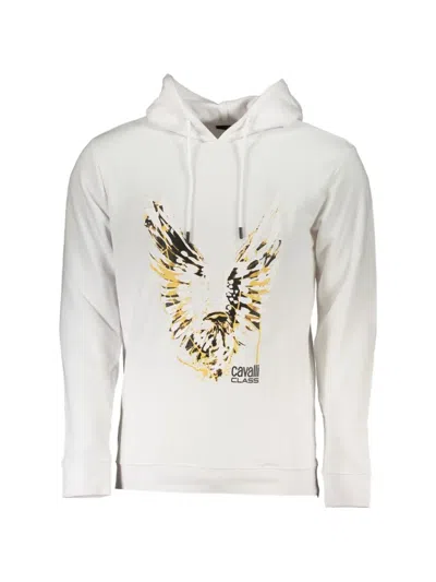 Cavalli Class Eagle-print Hoodie In Multi