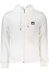Cavalli Class White Cotton Sweater In White