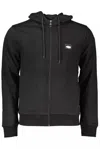 Cavalli Class Black Cotton Sweater In Black