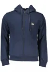 CAVALLI CLASS ELEGANT HOODED ZIP MEN'S SWEATSHIRT