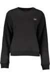 Cavalli Class Black Cotton Women Sweater In Black