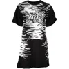 Cavalli Class Black Cotton Women Dress In Black