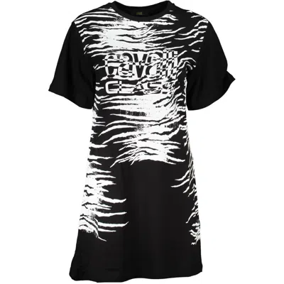 CAVALLI CLASS CAVALLI CLASS BLACK COTTON WOMEN WOMEN'S DRESS