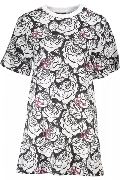 CAVALLI CLASS CAVALLI CLASS WHITE COTTON WOMEN WOMEN'S DRESS
