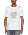 Cavalli Class Stretch Cotton Graphic T-shirt In White