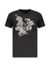 Cavalli Class Graphic-print T-shirt In Black