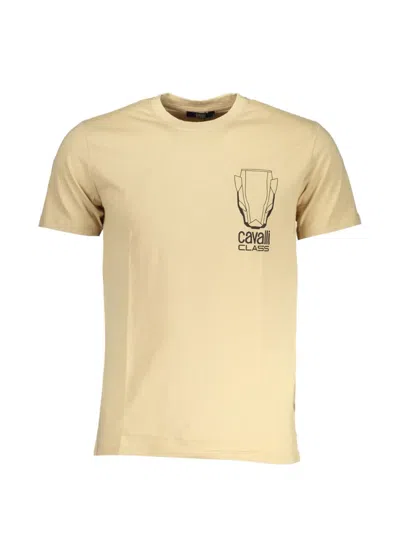 Cavalli Class Graphic-print T-shirt In Neutral