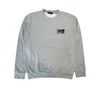 Cavalli Class Chic Gray Embroidered Sweatshirt In Gray