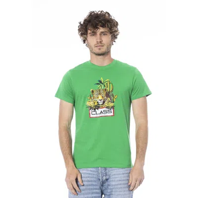 Cavalli Class Graphic-print T-shirt In Green