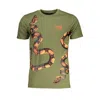 Cavalli Class Green Cotton T-shirt