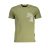 Cavalli Class Green Cotton T-shirt In Green