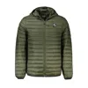 Cavalli Class Green Polyamide Men Jacket In Green
