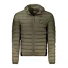 Cavalli Class Green  Polyester Light Men's Jacket In Green
