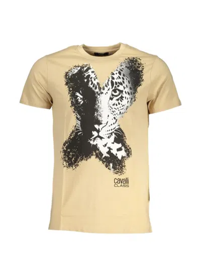CAVALLI CLASS LEOPARD-PRINT T-SHIRT