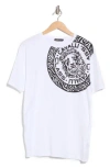 Cavalli Class Lion Graphic T-shirt In White
