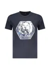 Cavalli Class Lion-print T-shirt In Blue