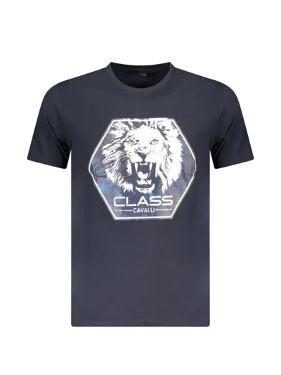 Cavalli Class Lion-print T-shirt In Multi