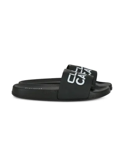 Cavalli Class Logo-embossed Slides