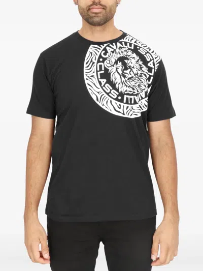 Cavalli Class Logo-print T-shirt In Multi