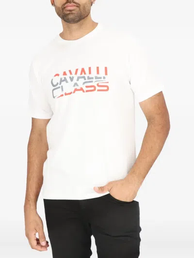 Cavalli Class Logo-print T-shirt