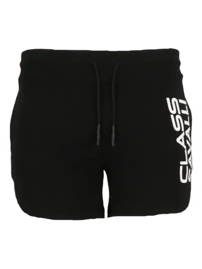 Cavalli Class Logo-print Track Shorts