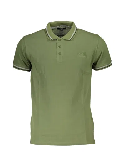 Cavalli Class Logo-embroidered Polo Shirt In Green