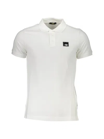 Cavalli Class Logo-patch Polo Shirt In Multi
