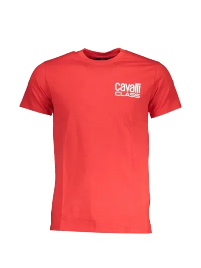 Cavalli Class Logo-print T-shirt In Red