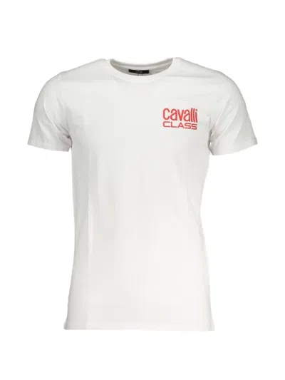 Cavalli Class Logo-print T-shirt In White