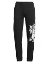 Cavalli Class Man Pants Black Size Xl Cotton, Polyester In Black