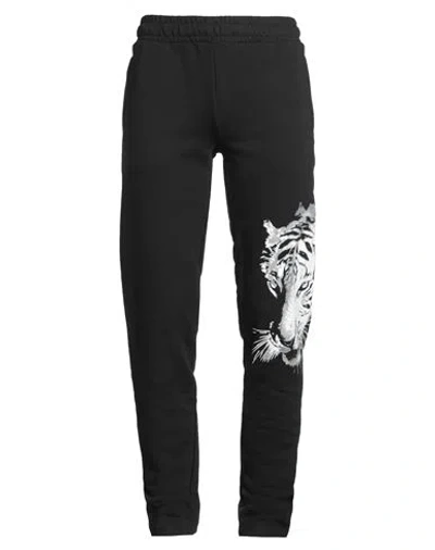 Cavalli Class Man Pants Black Size Xl Cotton, Polyester