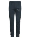 Cavalli Class Man Pants Midnight Blue Size Xxl Cotton, Polyester In Blue