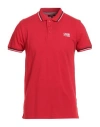 Cavalli Class Man Polo Shirt Red Size Xxl Cotton