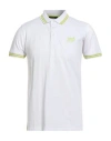 Cavalli Class Man Polo Shirt White Size Xxl Cotton