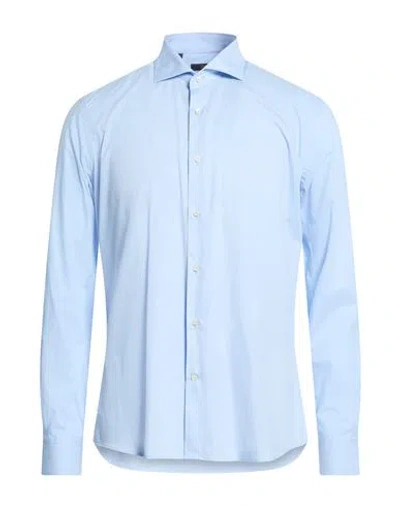 Cavalli Class Man Shirt Light Blue Size 17 ½ Cotton