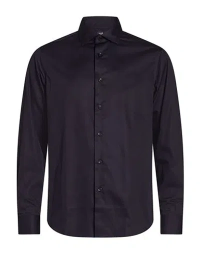 Cavalli Class Man Shirt Midnight Blue Size 15 ¾ Cotton