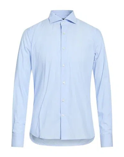 Cavalli Class Man Shirt Sky Blue Size 15 ½ Cotton