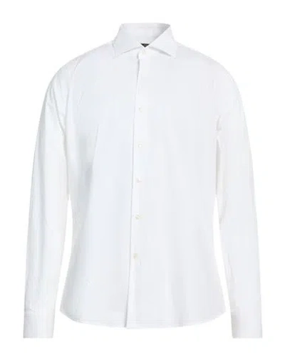 Cavalli Class Man Shirt White Size 17 ½ Cotton