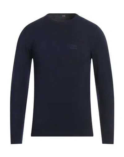 Cavalli Class Man Sweater Navy Size Xl Viscose, Polyester, Polyamide