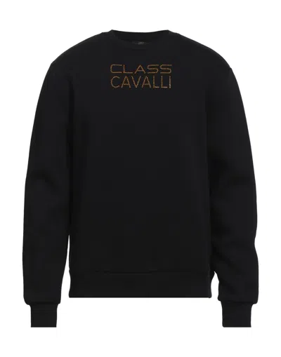 Cavalli Class Sweatshirts In Black